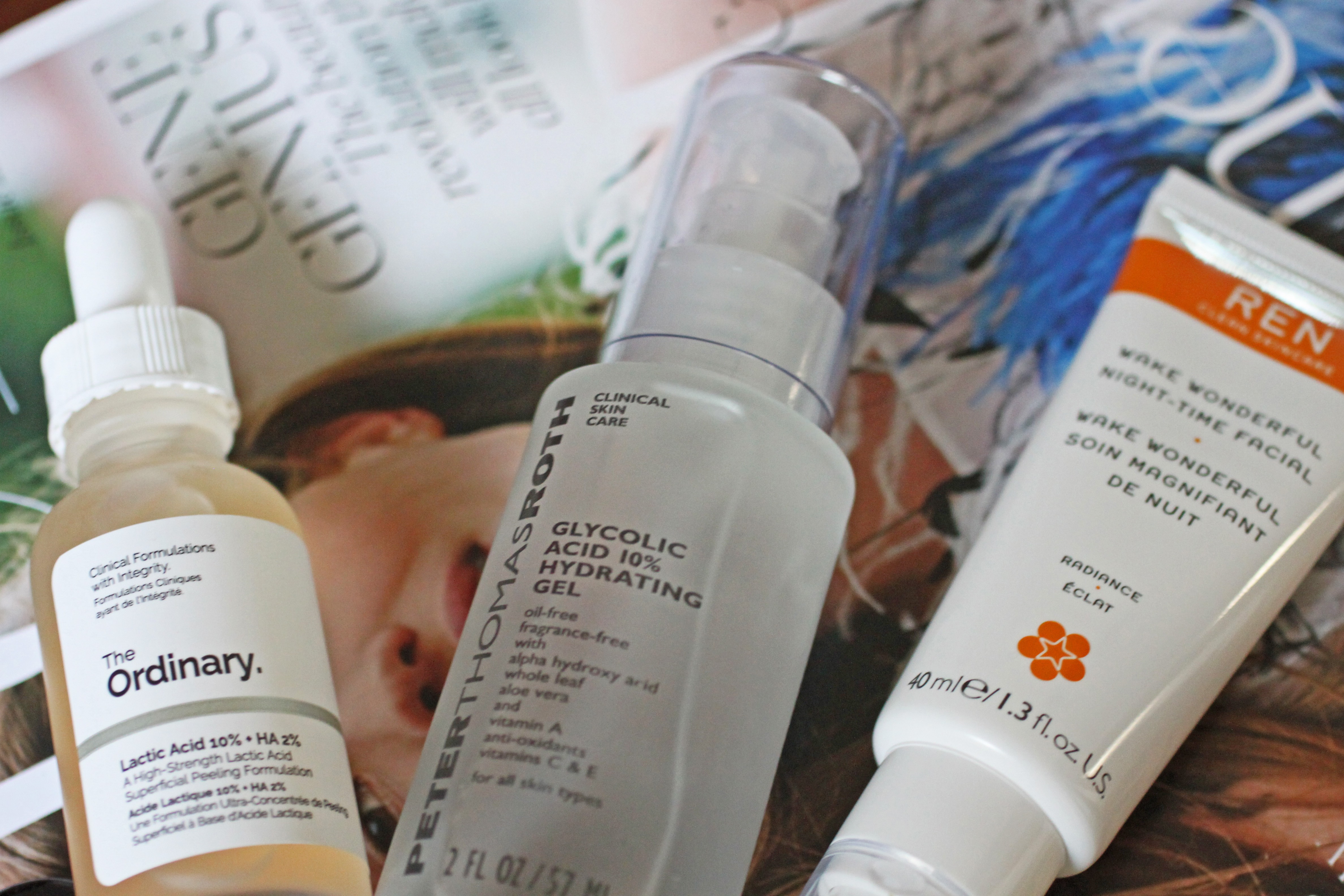 Save spend splurge exfoliating serums