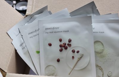Innisfree Sheet Mask Haul