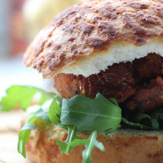 Italian Bean Burger