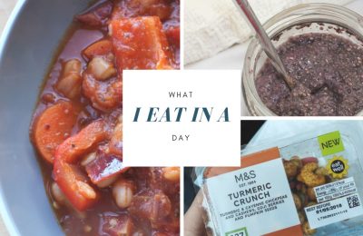 What I eat in a day