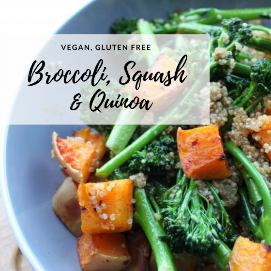 Broccoli, Squash and Quinoa