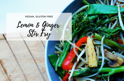 lemon & ginger stir fry