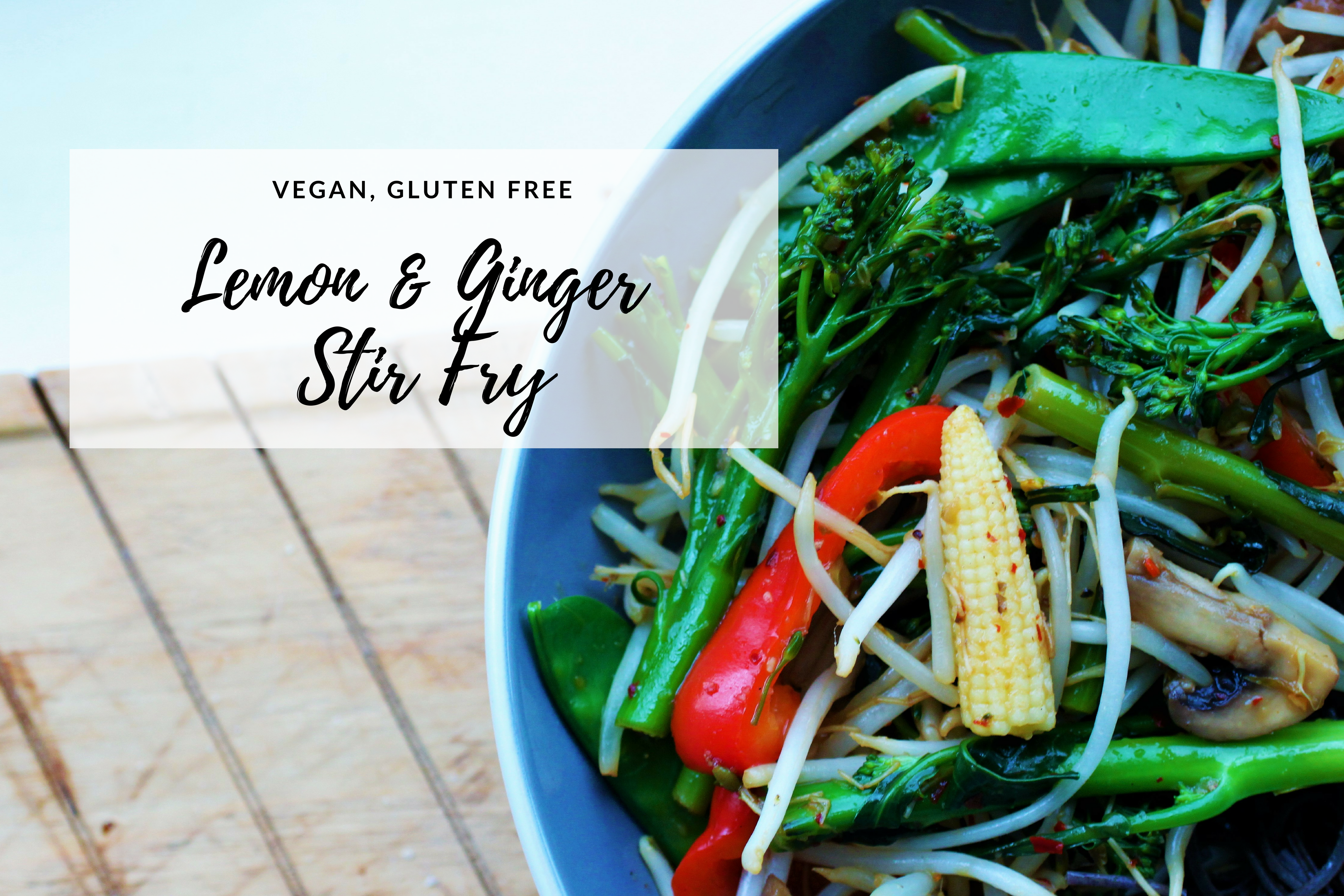 lemon & ginger stir fry