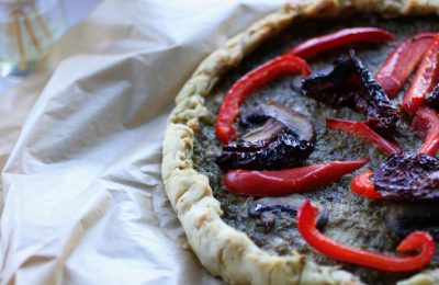 gluten free pizza tart
