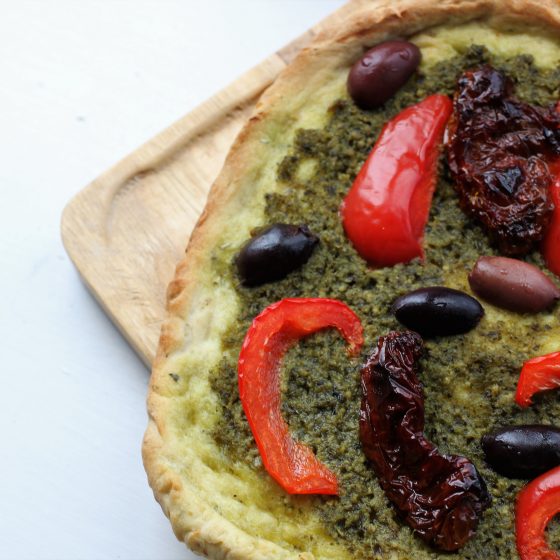 vegan pizza base