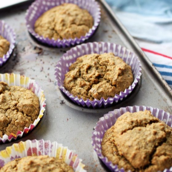orange breakfast muffins