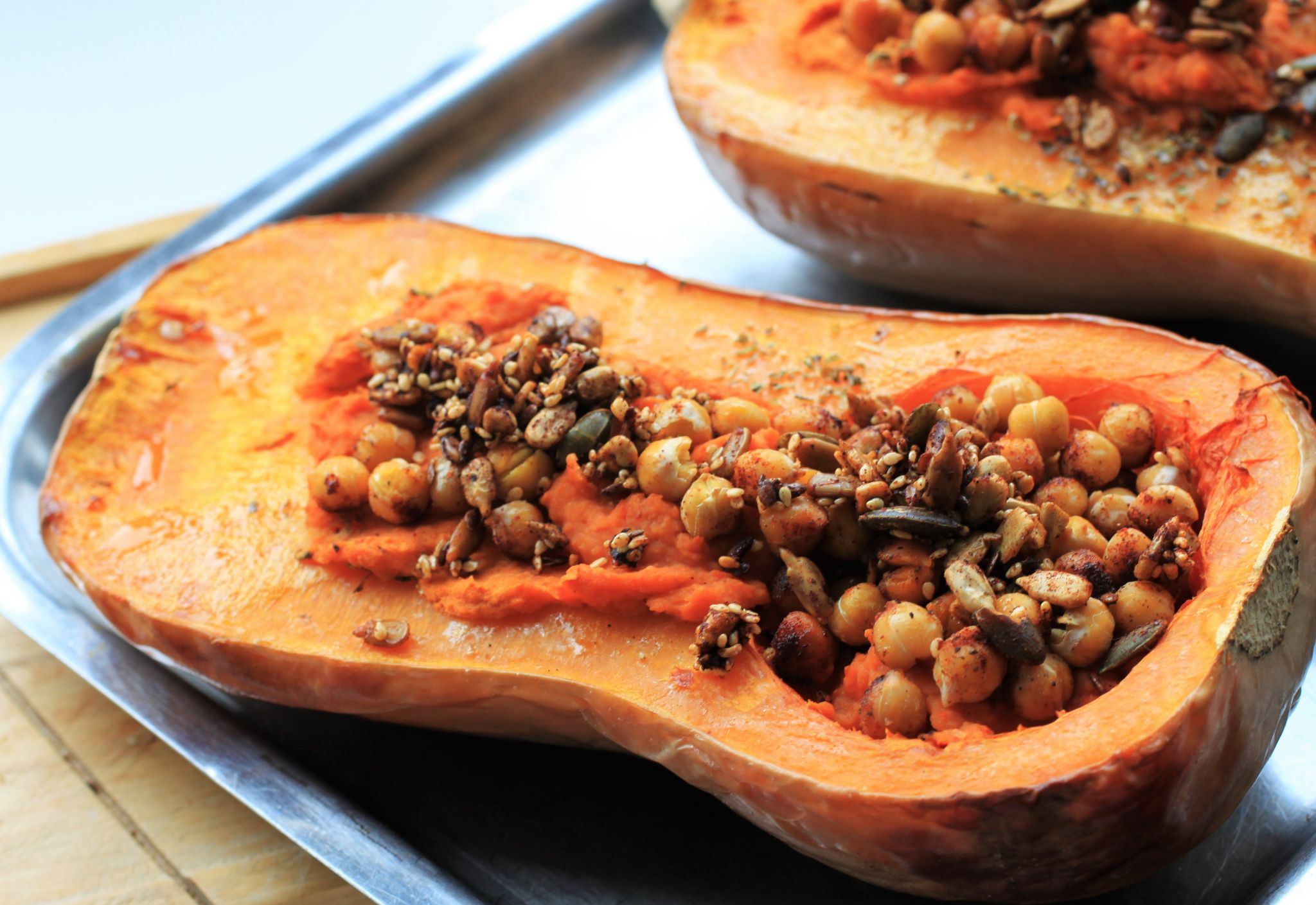 stuffed butternut squash recipe