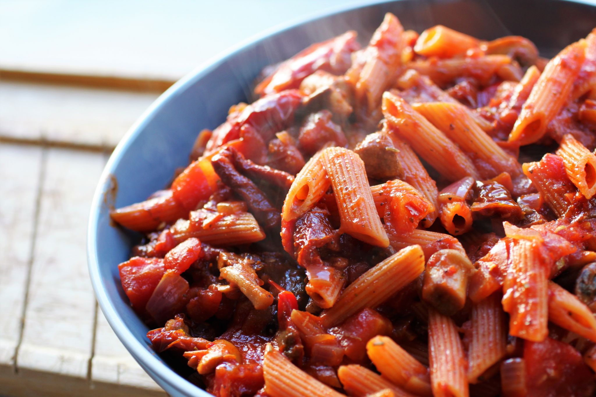 vegan garlic mushroom pasta recipe