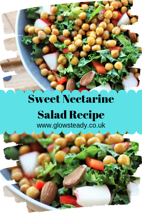 sweet nectarine salad pin