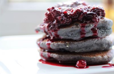 vegan blueberry pancakes recipe