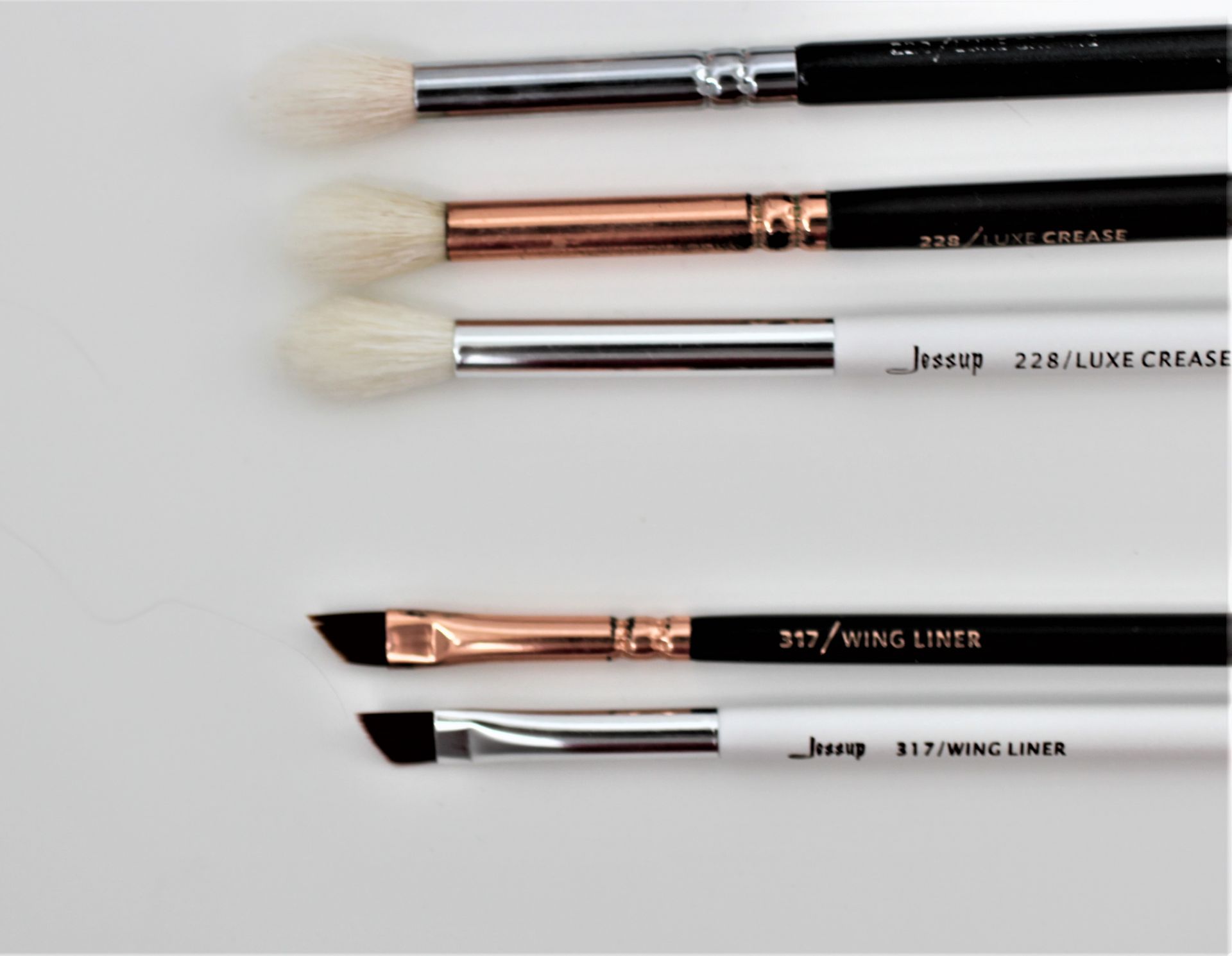 testing zoeva dupes - three crease brushes & 2 wing liner