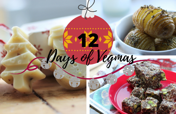 12 days of vegmas/ vegan Christmas banner photo