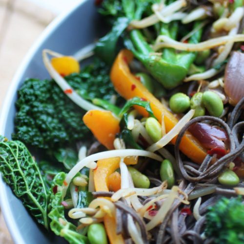 High Protein Vegan Stir Fry Recipe (No Tofu) Glow Steady
