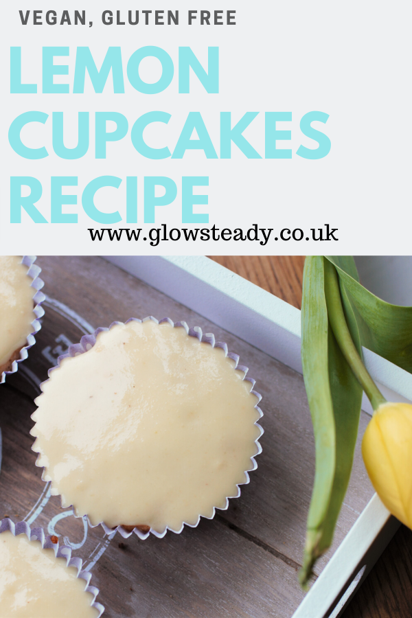 lemon cupcakes pinterest graphic