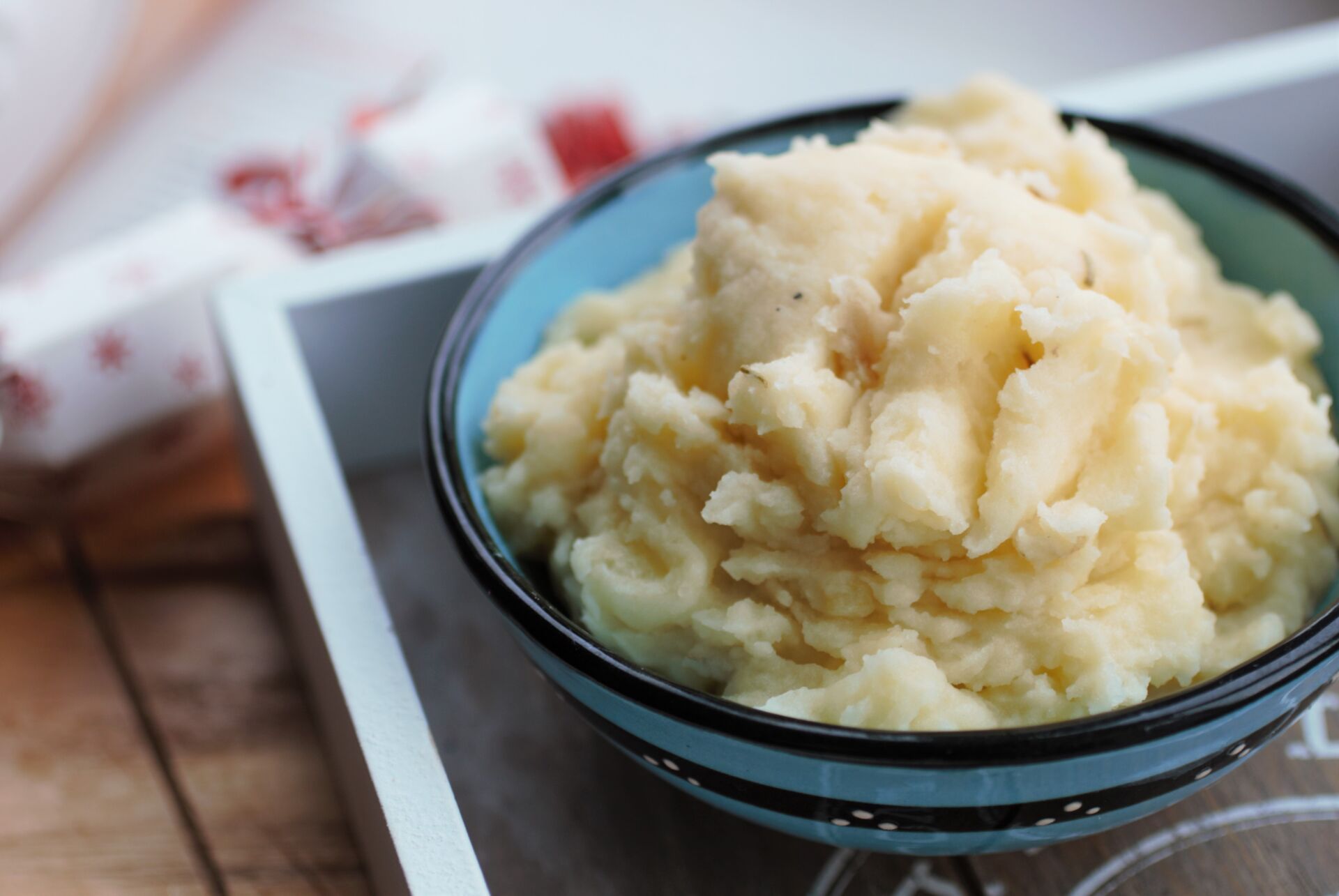 dish of vegan mashed potatoes