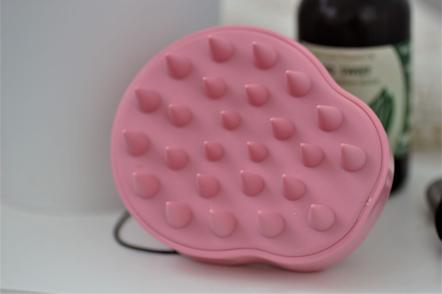 pink scalp scrubber
