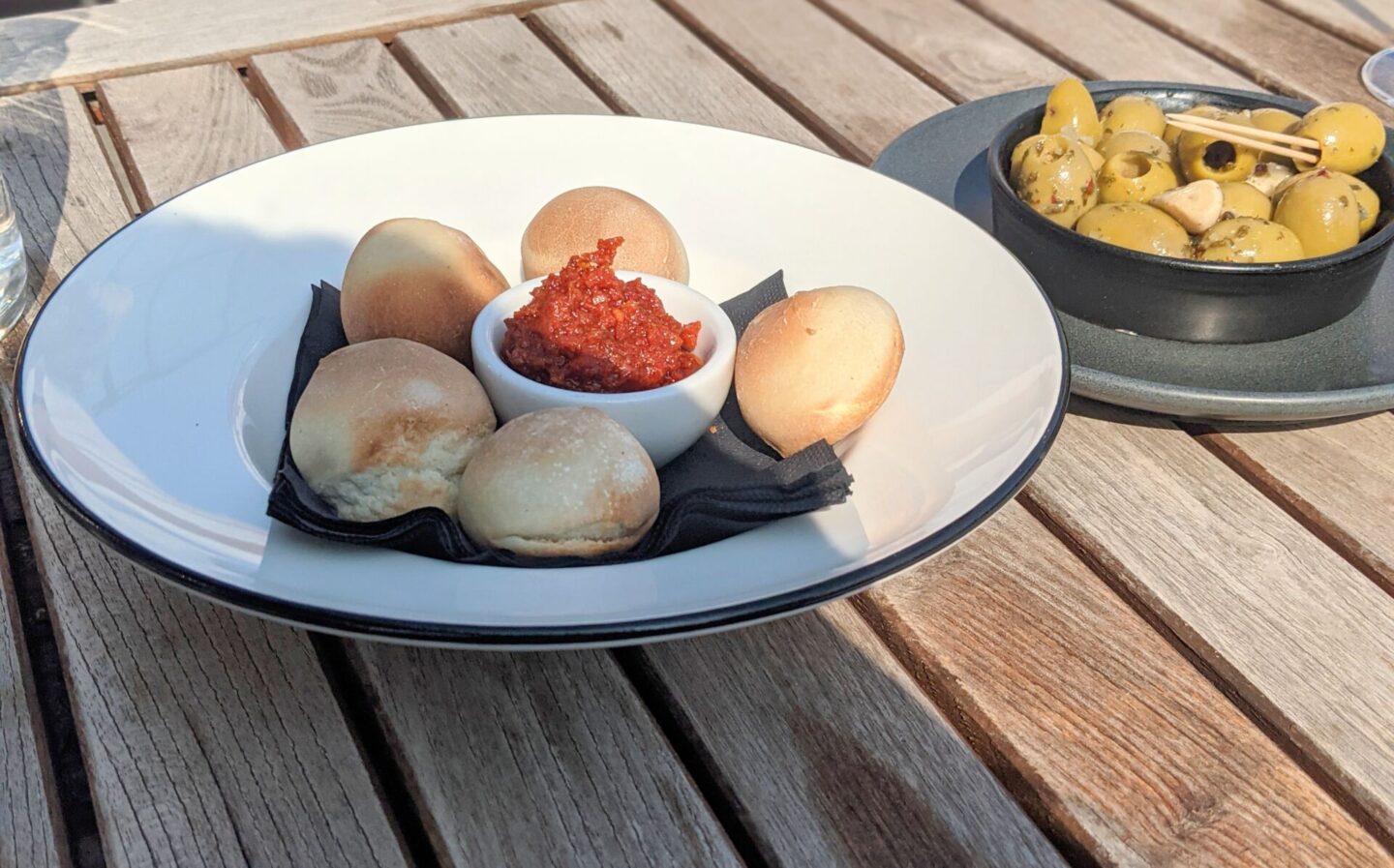 what I ate on my birthday - restaurant starters