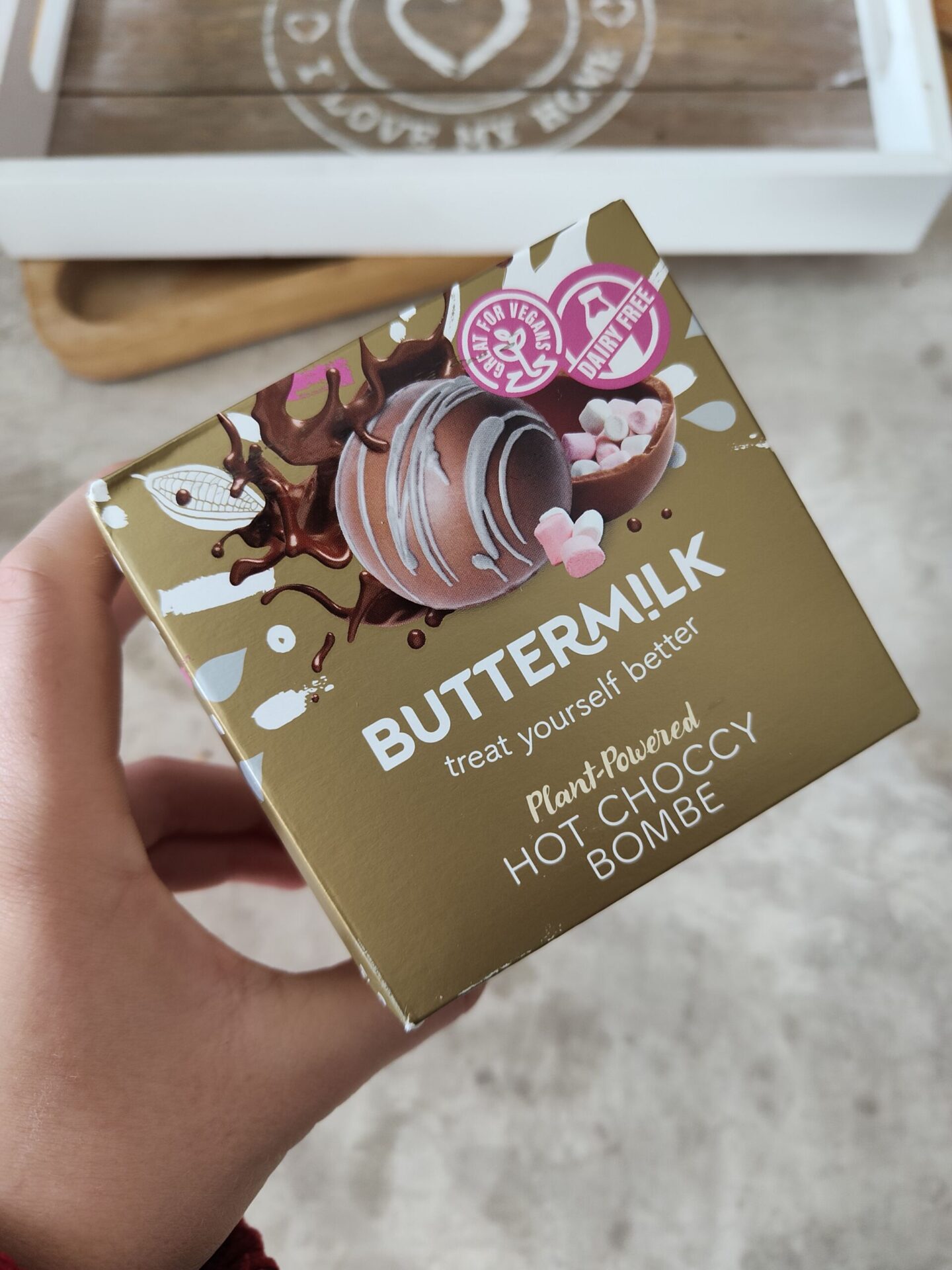 buttermilk vegan chocolate bombe