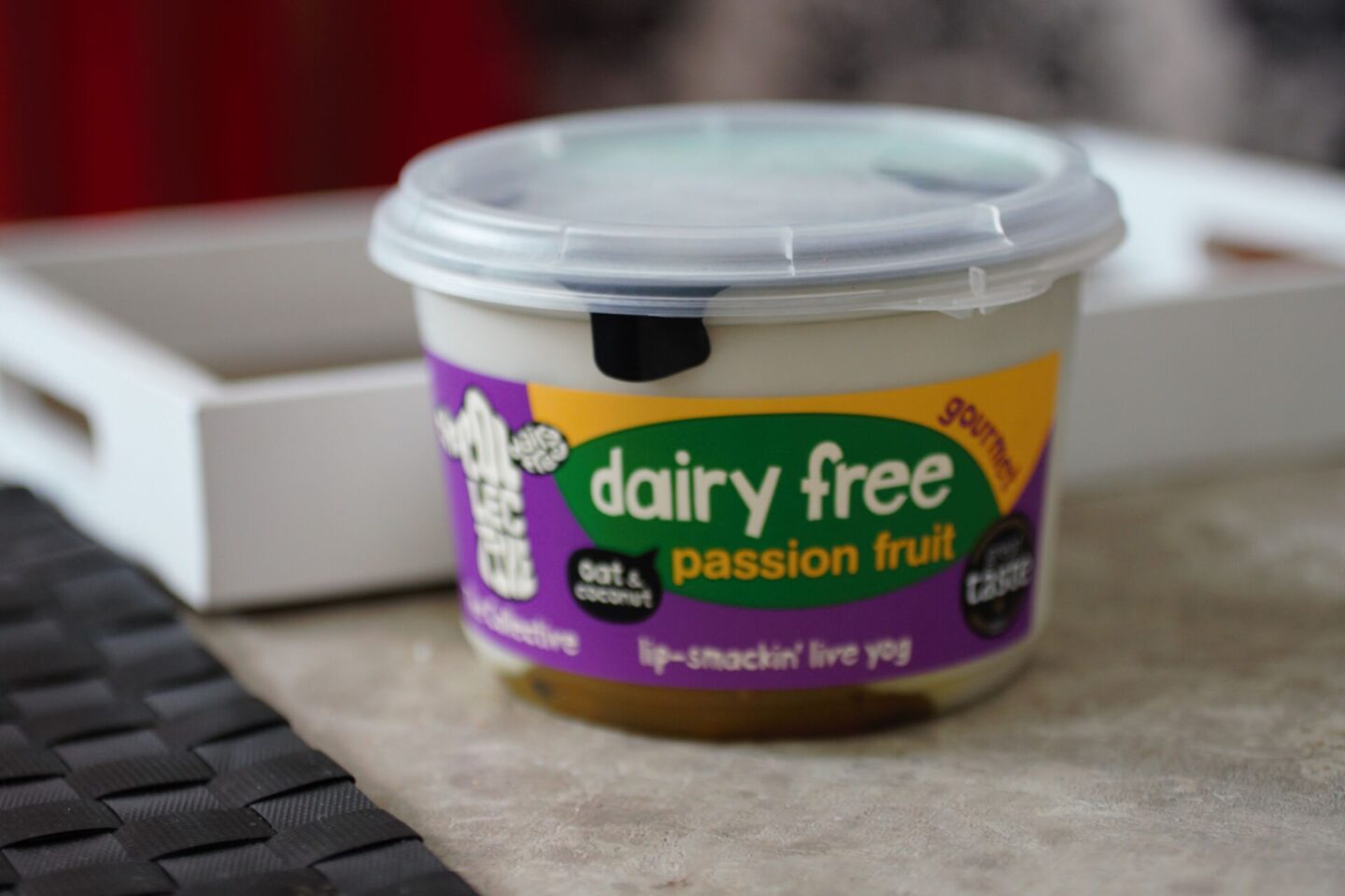 coconut passionfruit yoghurt