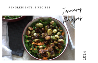 January Recipes - photo of winter vegetable salad