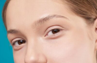 headshot with focus around eyes