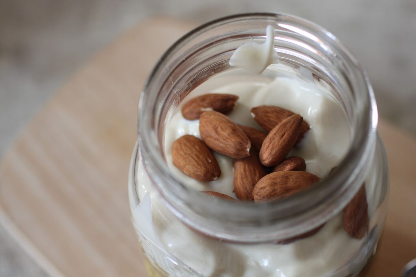 tropical bircher muesli jar 2