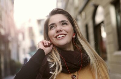 woman with pretty smile